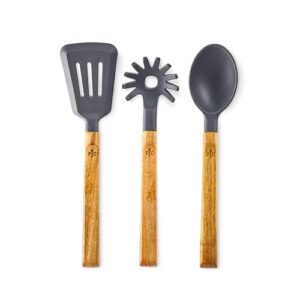 Pampered Chef Helferset aus Silikon und Holz