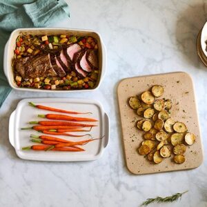 Pampered Chef Stoneware Grundset mit Servierzauberer