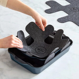 Pfannenschoner Set zum Schutz beschichteter Pfannen