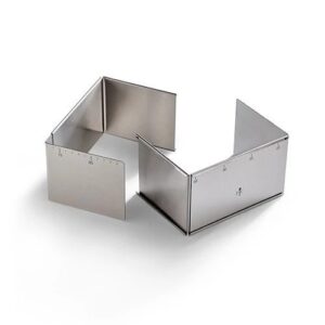 Pampered Chef Verstellbarer Backrahmen auf Backblech