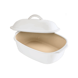 pampered chef ofenmeister celebration white stoneware bräter kaufen