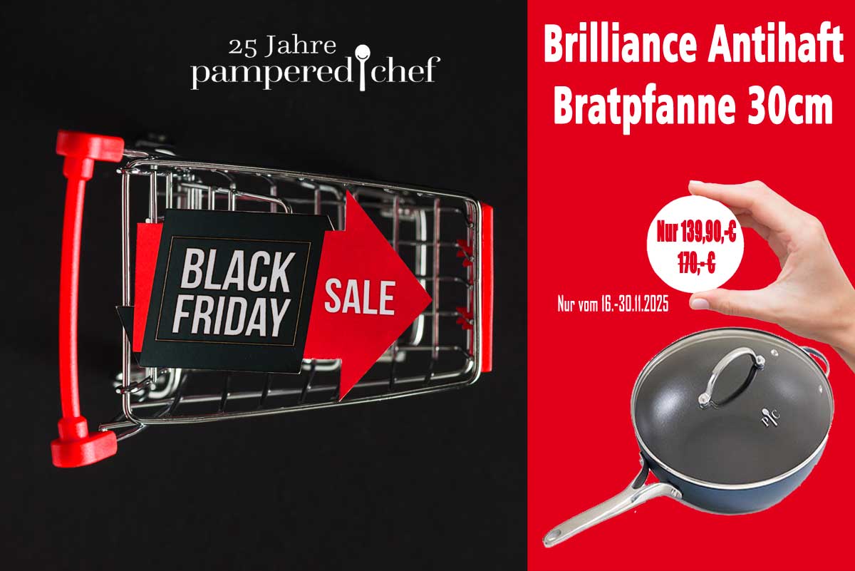 Pampered Chef Brilliance Antihaft Bratpfanne
