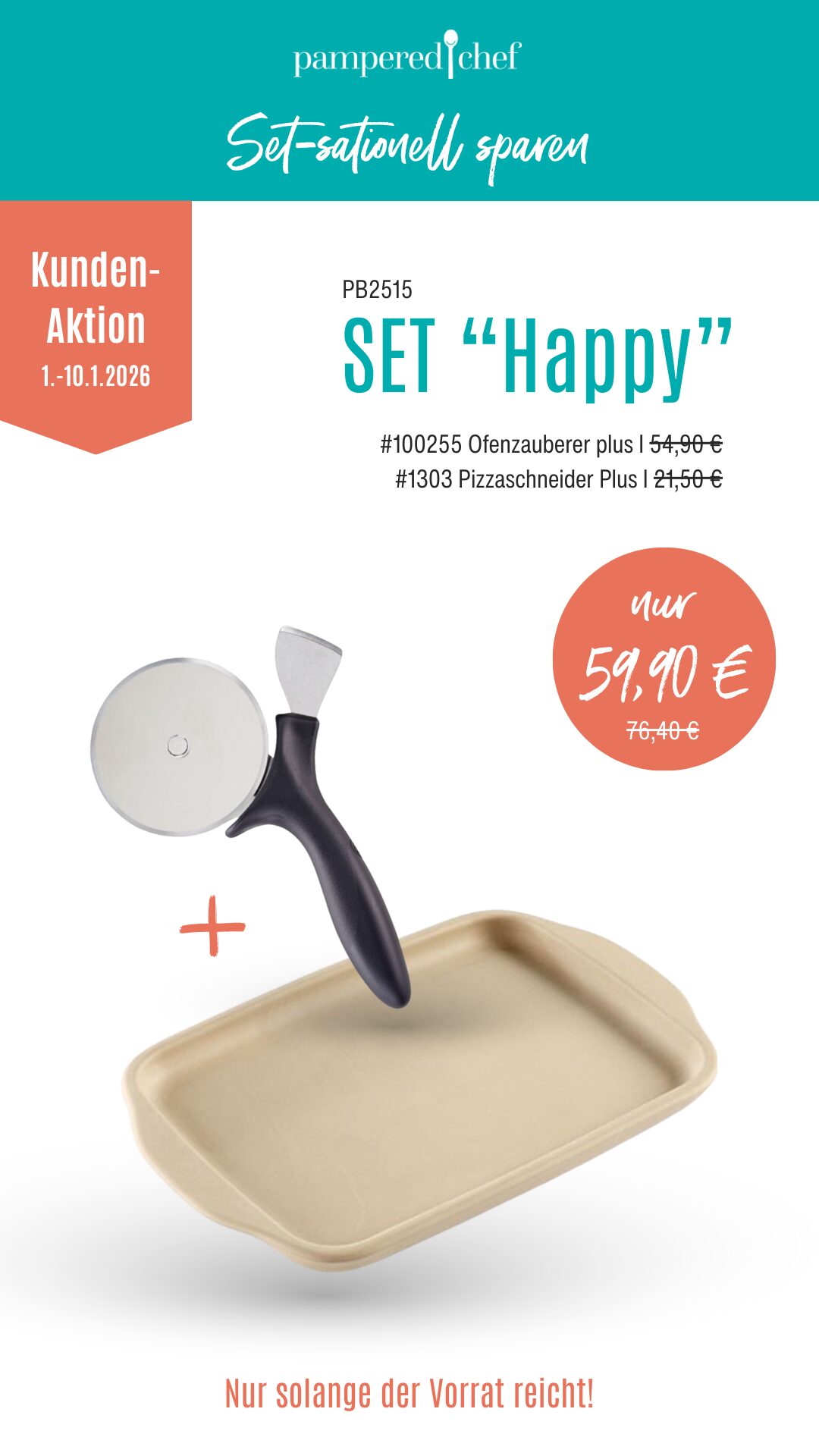 Pampered Chef Happy Set