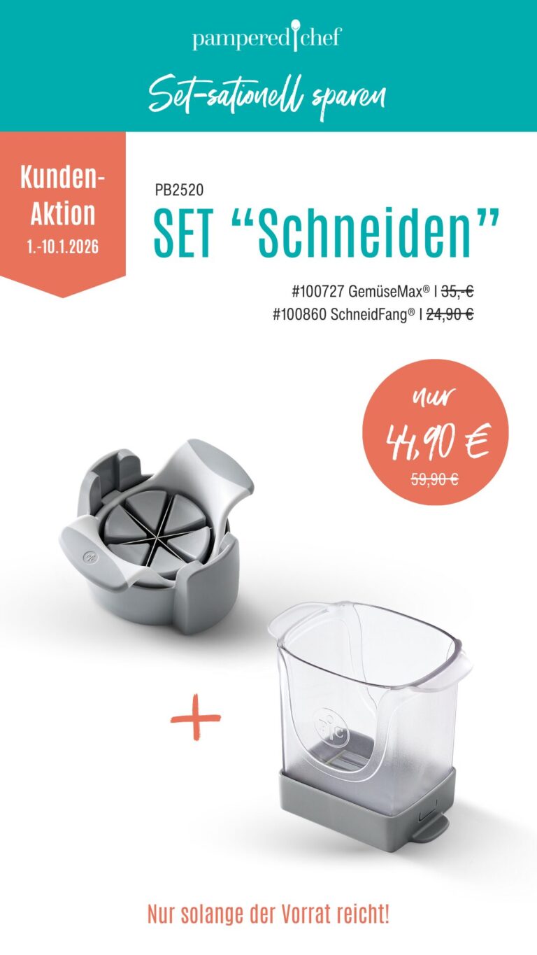 Pampered Chef Schneiden Set