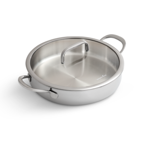 Pampered Chef Edelstahl Sauteuse