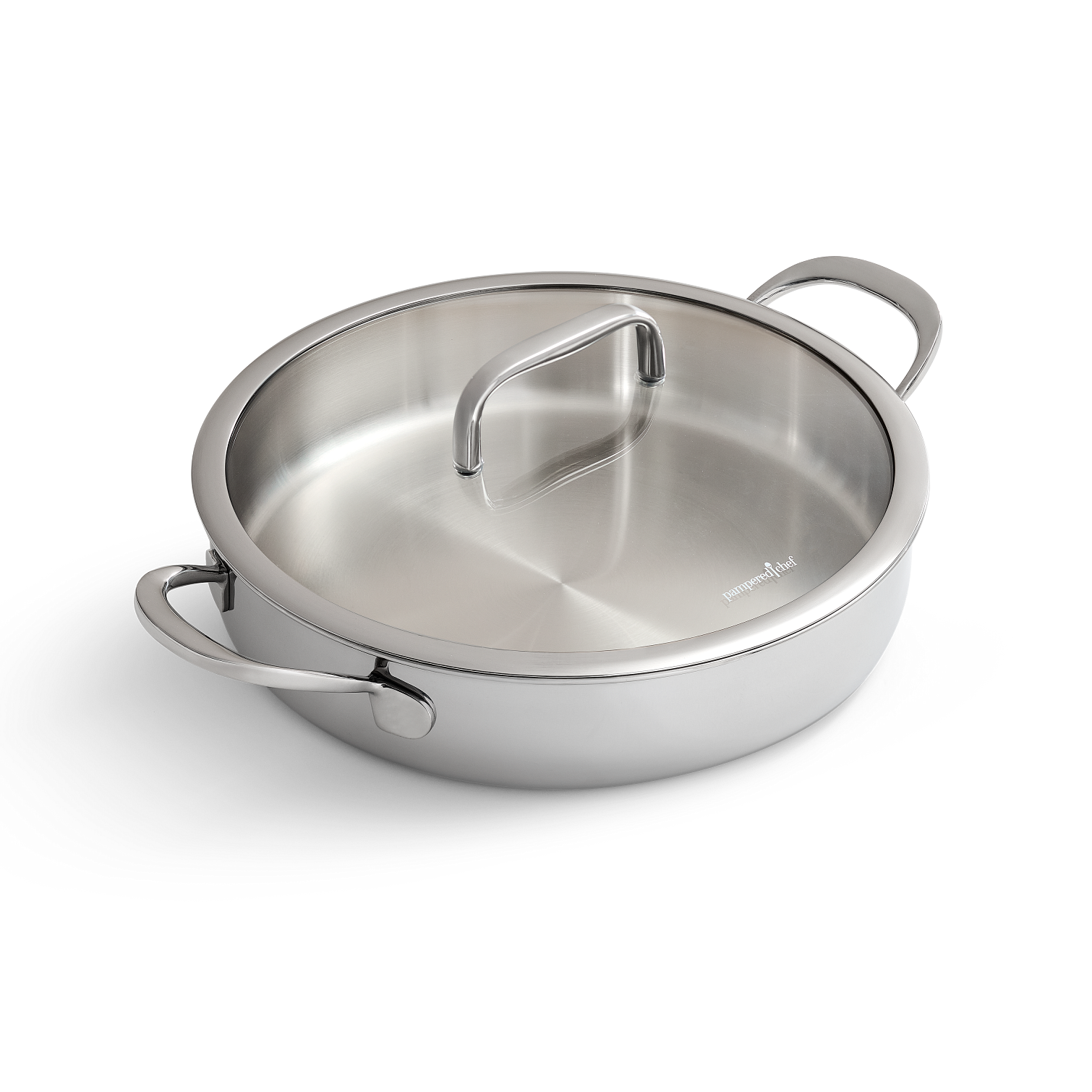 Pampered Chef Edelstahl Sauteuse